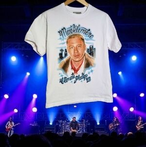 Bogey Boys L White Macklemore Climate Pledge 2023 23 Concert Shirt